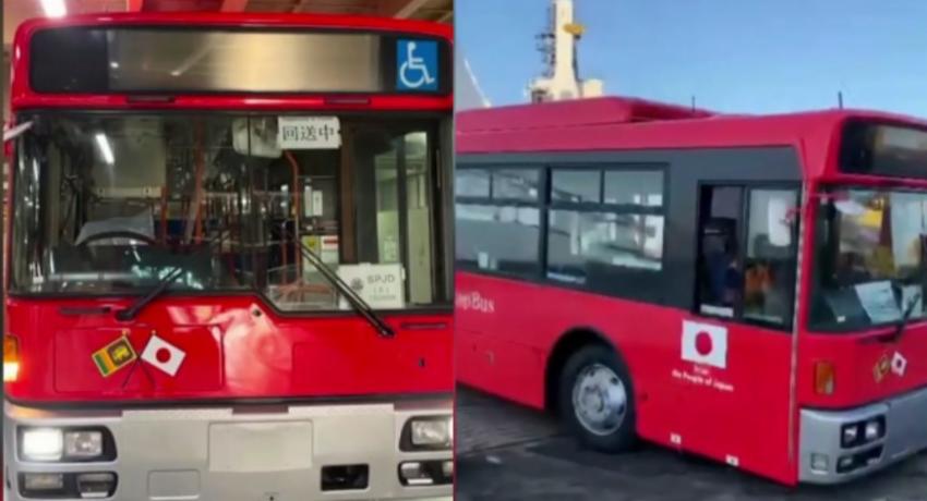 Japan Grants Low-Floor Buses to Sri Lanka